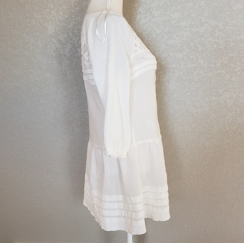 Free people tunic button up